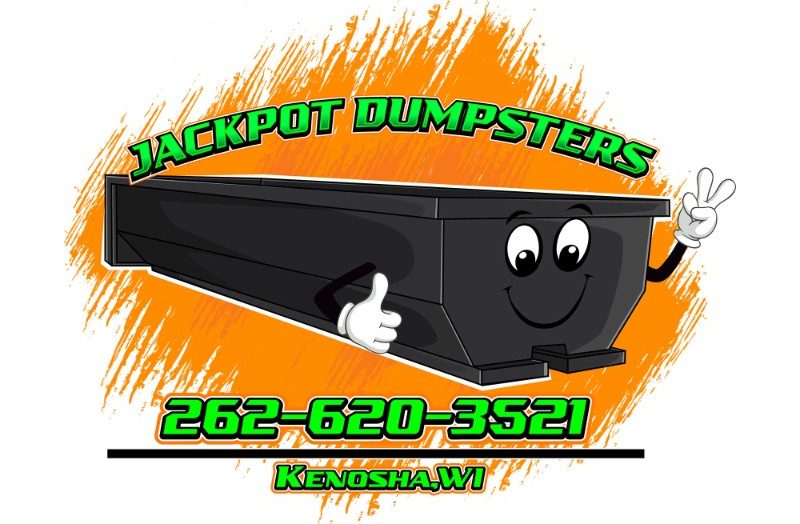 Jackpot Dumpster graphic